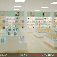 Thiết kế nội thất shop tiện ích nữ anh Đạt - Bắc Ninh